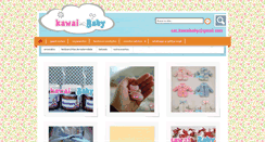 Desktop Screenshot of kawaibaby.com.br